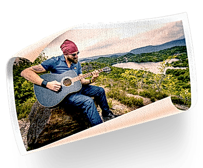 Печать на холсте без натяжки на подрамник